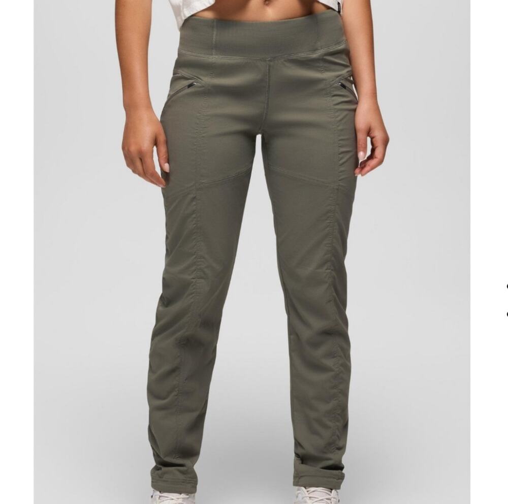 Prana Koen Hiking Pants Women’s Small Olive Green Outdoors Travel